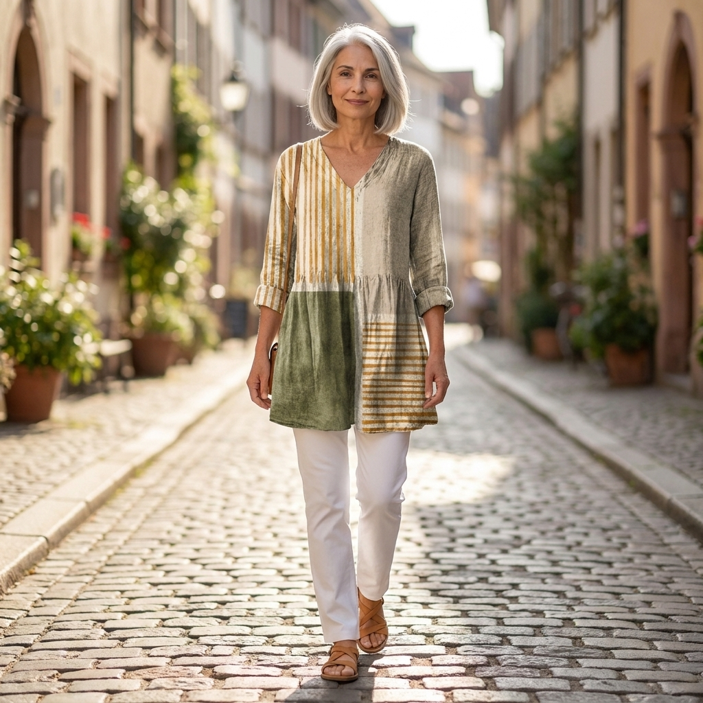 Maeve | Lange blouse met print