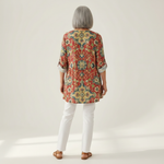 Wren | Lange blouse met print