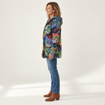 Ella - Hoodie met kat en regenboog - side view