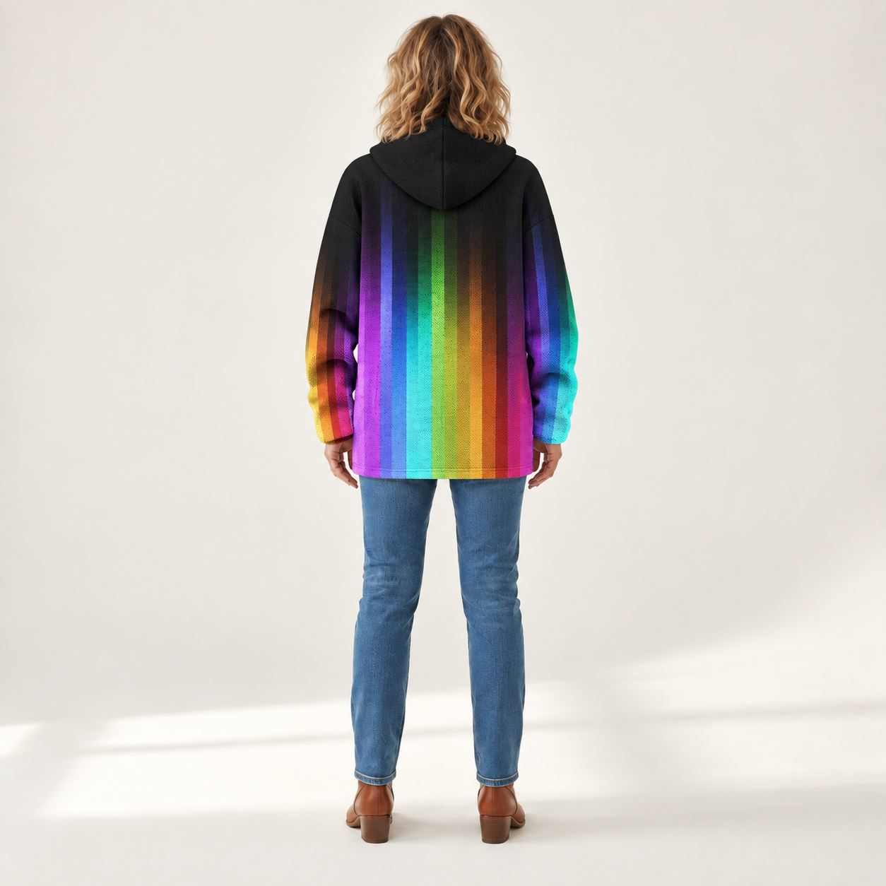 Leni - Jack met regenboogverloop - back view