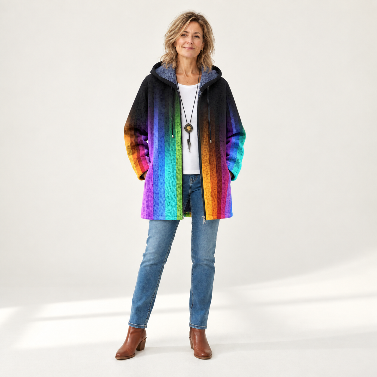 Leni - Jack met regenboogverloop - front view