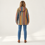 Luisa - Gestreepte jas - back view