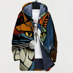 Sophie - Jack met abstract kattenmotief - original product image