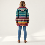 Clara - Jas met etnomotief - back view