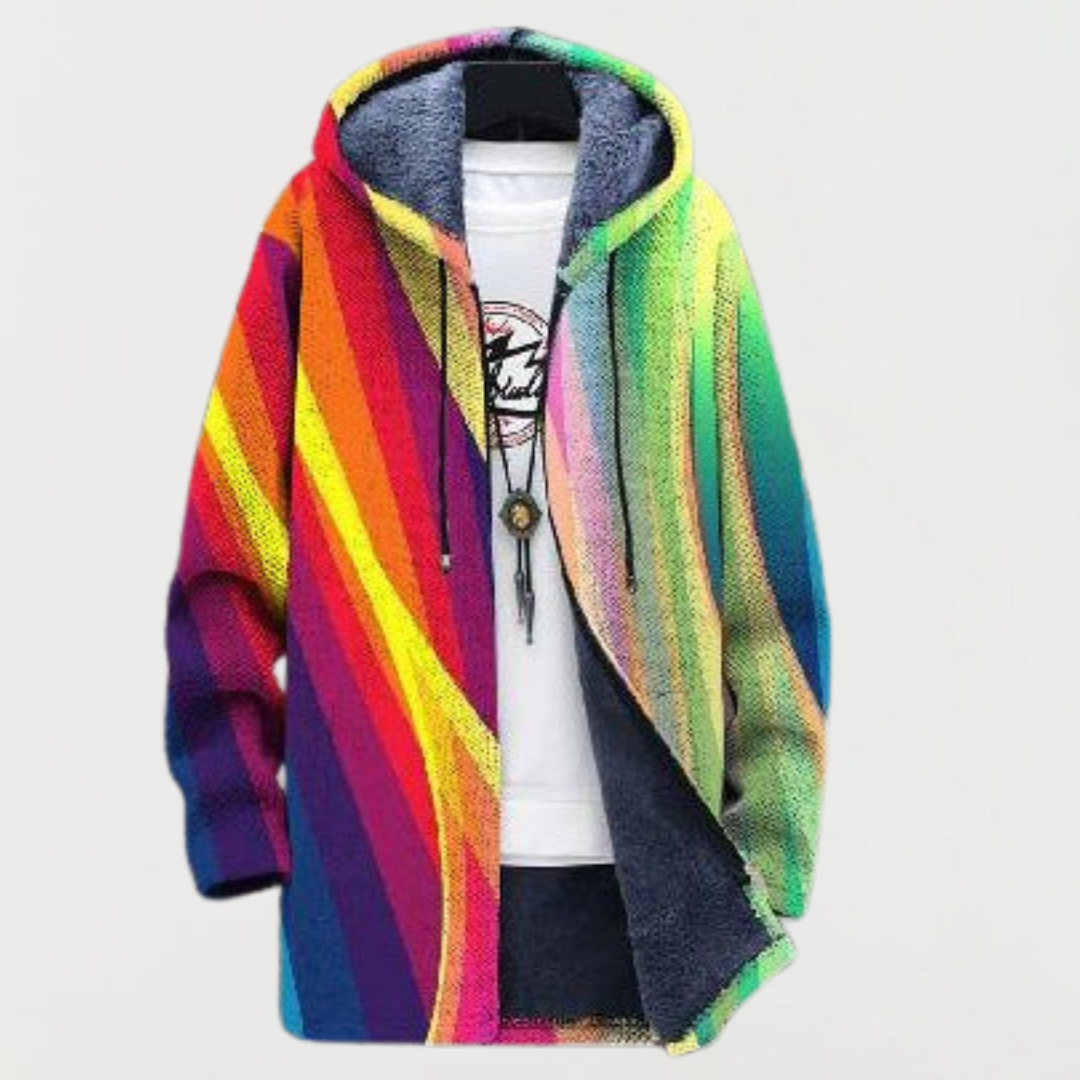 Emilia - Jas met regenboogstrepen - original product image