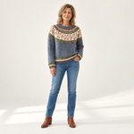 Deborah - Vintage trui - front view