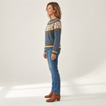 Deborah - Vintage trui - side view