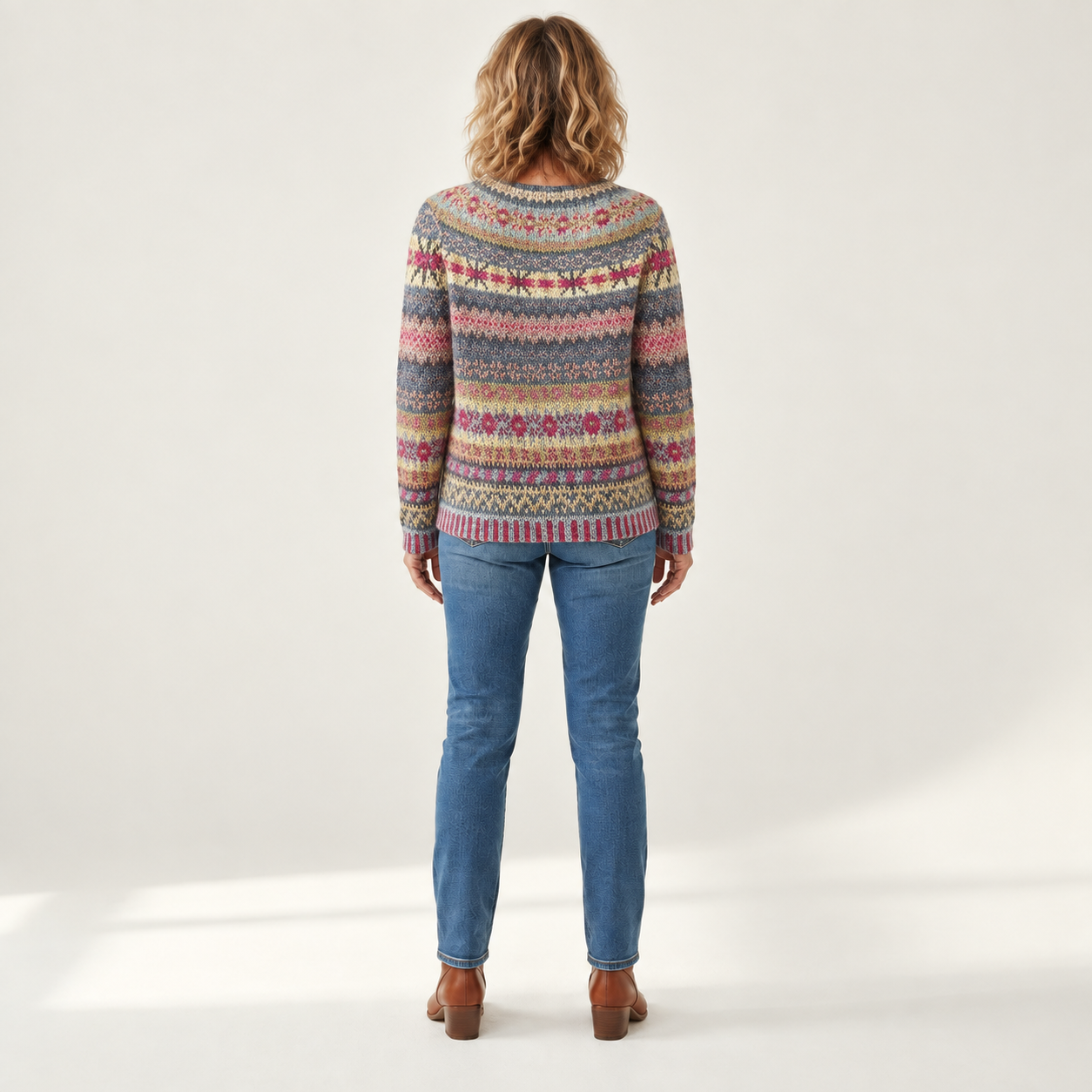 Holly - Vintage trui - back view