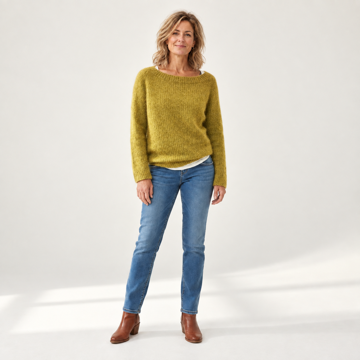 Fiona - Vintage trui - front view