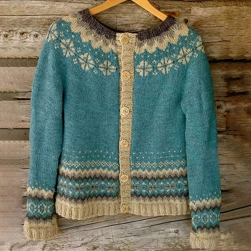 Cassandra - Vintage gebreid vest - original product image