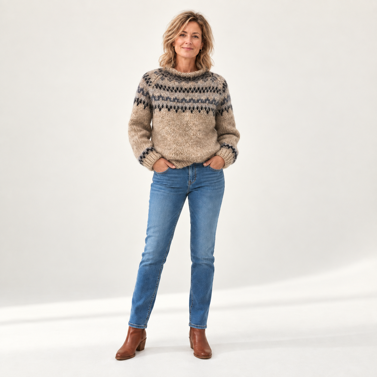 Karen - Vintage trui - front view