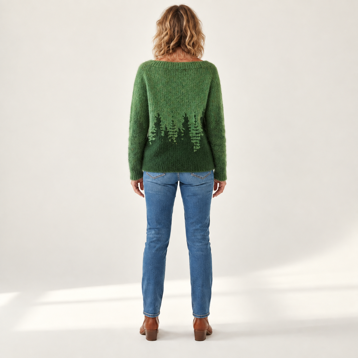 Diana - Vintage trui - back view