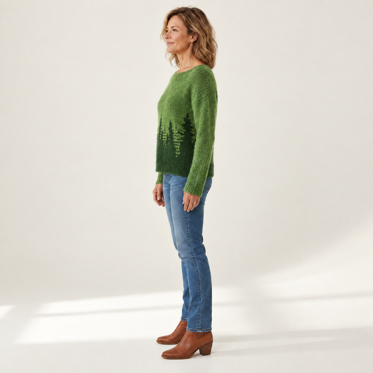 Diana - Vintage trui - side view