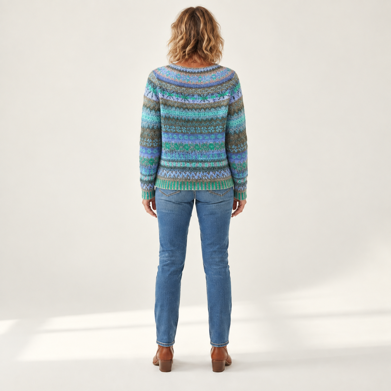 Bethany - Vintage trui - back view