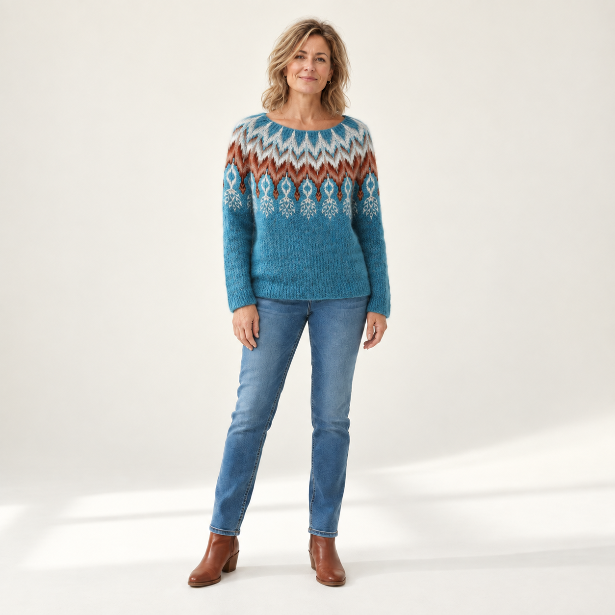 Elaine - Vintage trui - front view