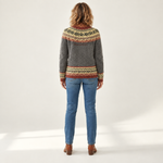 Frances - Vintage gebreide trui - back view