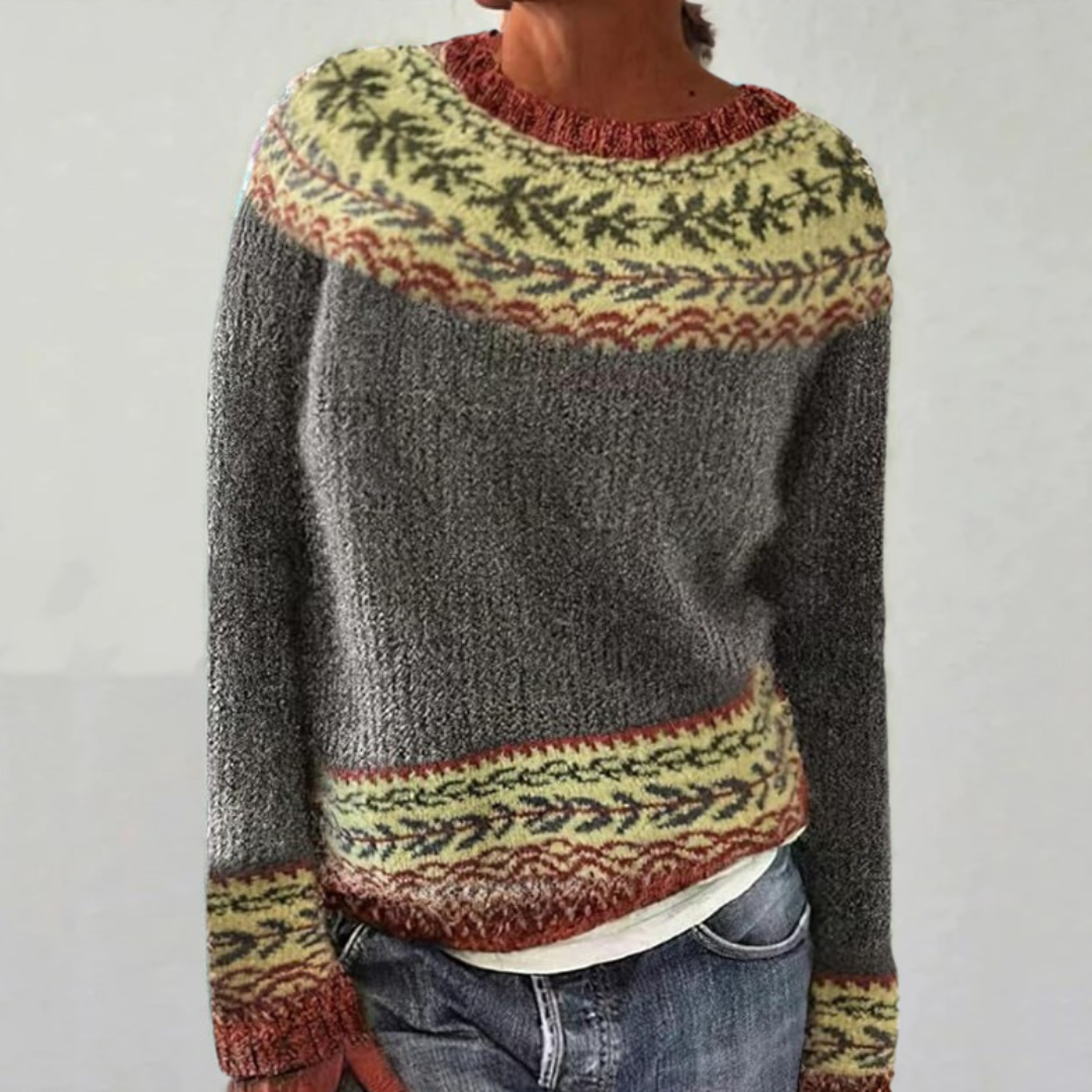 Frances - Vintage gebreide trui - original product image