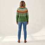 Emily - Vintage trui - back view