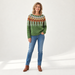 Emily - Vintage trui - front view