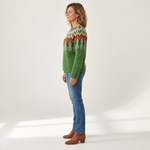 Emily - Vintage trui - side view