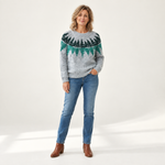Danielle - Vintage trui - front view