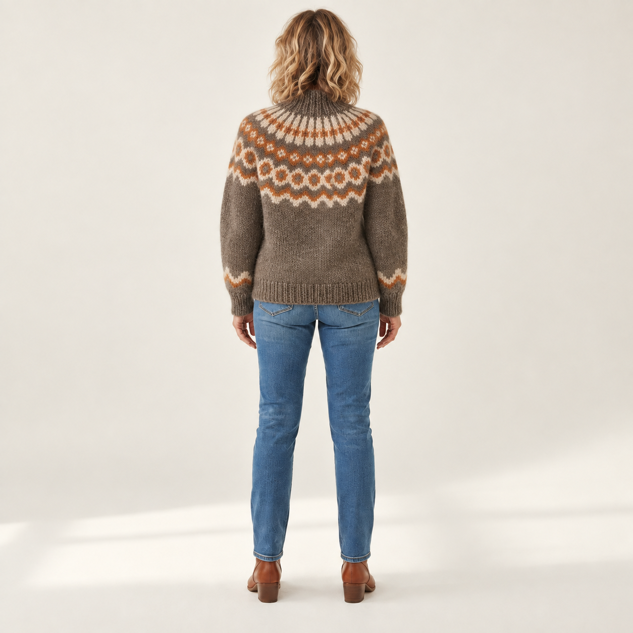 Carla - Vintage trui - back view