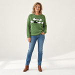 Jennifer - Vintage trui - front view