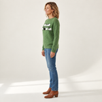 Jennifer - Vintage trui - side view