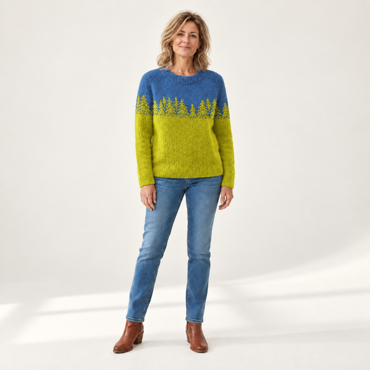 Ellen - Vintage trui - front view