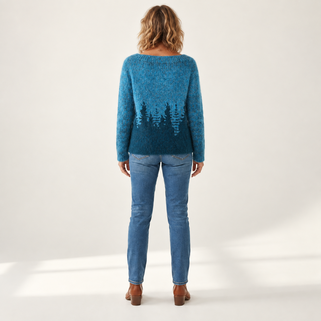 Donna - Vintage trui - back view