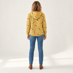 Helene - Comfortabele gebreide cardigan met capuchon - back view