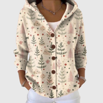 Luise - Comfortabele gebreide cardigan met capuchon - original product image