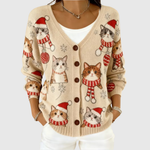 Charlotte - Comfortabele gebreide cardigan met knopen - original product image
