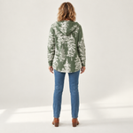 Sophie - Comfortabele gebreide cardigan met capuchon - back view