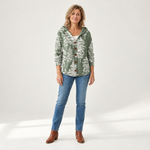Sophie - Comfortabele gebreide cardigan met capuchon - front view