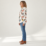 Lotte - Comfortabele gebreide cardigan met capuchon - side view