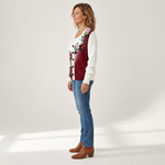 Ida - Comfortabele gebreide cardigan met knopen - side view