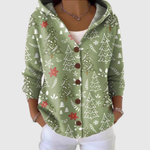 Martha - Comfortabele gebreide cardigan met capuchon - original product image