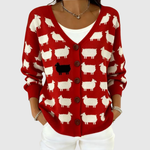 Elisabeth - Comfortabele gebreide cardigan met knopen - original product image