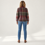 Eleanor - Klassiek geruit vest - back view
