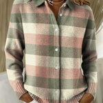 Grace - Pastelkleurig gebreid vest - original product image