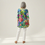 Eden | Lange blouse met print