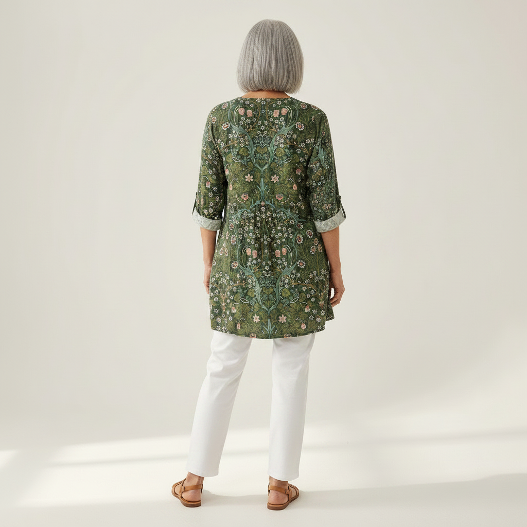 Skye | Lange blouse met print