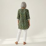 Skye | Lange blouse met print