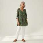 Skye | Lange blouse met print