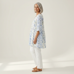 Brielle | Lange blouse met print