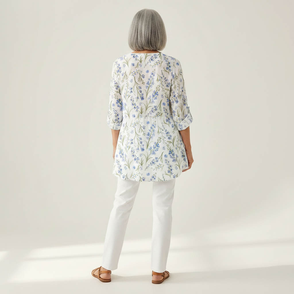 Brielle | Lange blouse met print