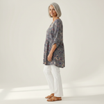Kira | Lange blouse met print