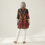 Mila | Lange blouse met print