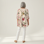 Aria | Lange blouse met print